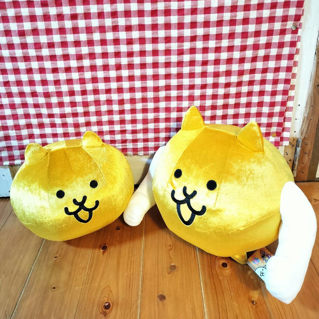 にゃんこ大戦争 BIGぬいぐるみ 金ネコビルダー 金ネコ