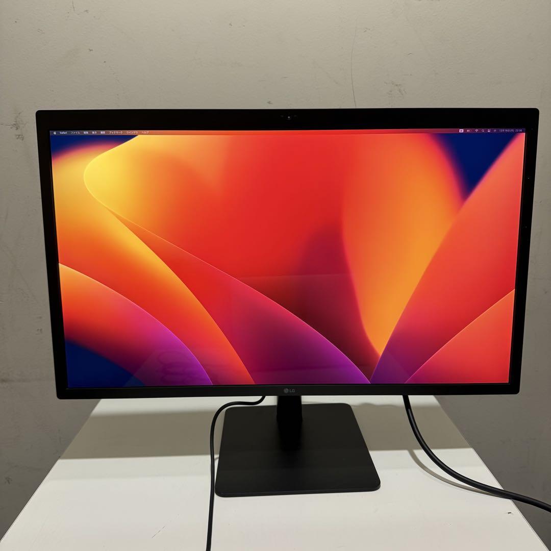 ディスプレイ・モニター本体 LG Ultrafine 5K Display 27MD5KA