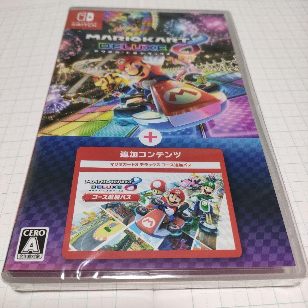 【新品】マリオカート8 デラックス ＋ コース追加パス Amazon.co.jp: マリオカート8 デラックス ＋ コース追加パス