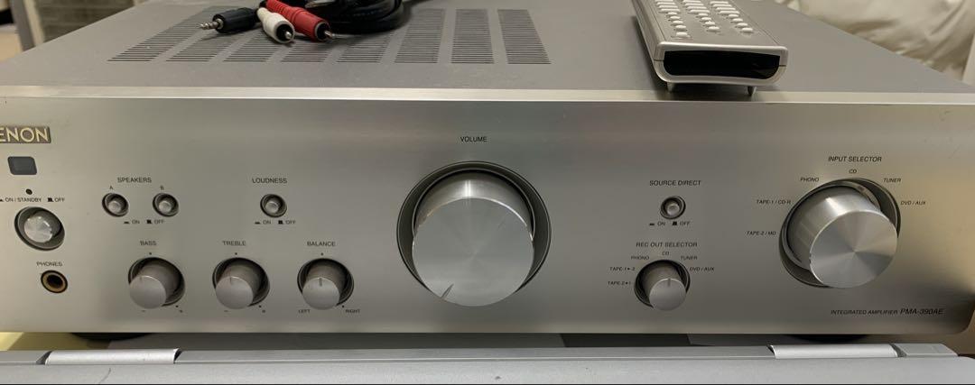 DENON デノン　プリメインアンプ　PMA-390AE　リモコン付き