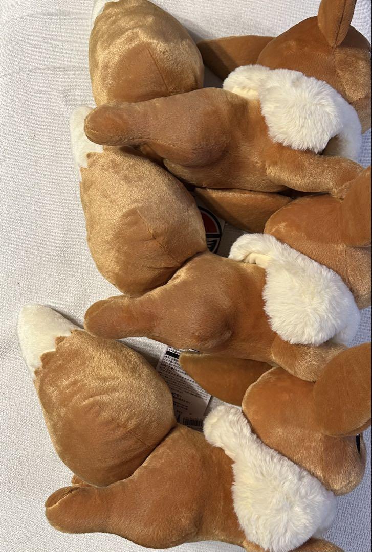 ポケモンセンター ぬいぐるみ 等身大イーブイ 寝そべり 6個セット