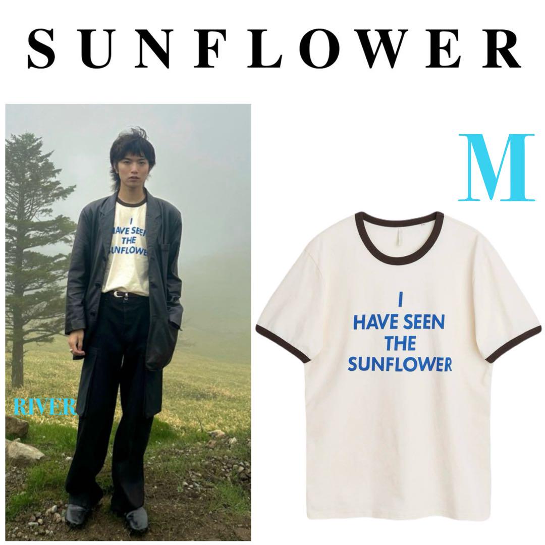 【SUNFLOWER】JAGGER TEE OFF-WHITE M