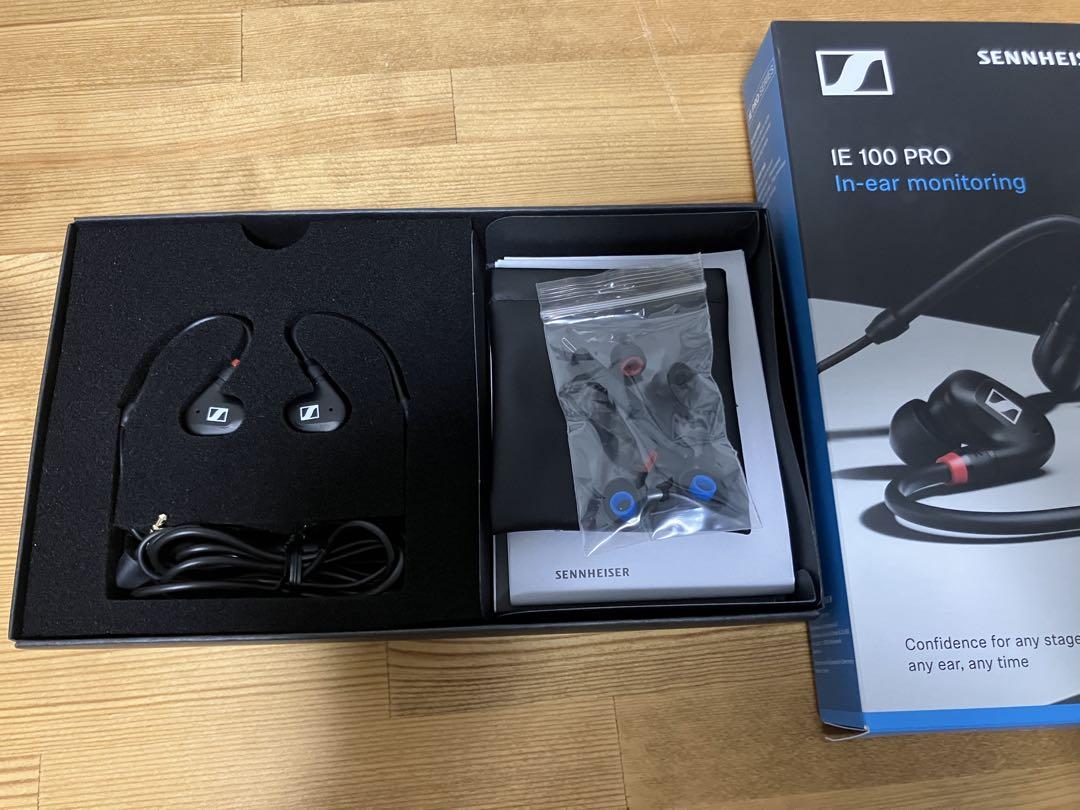 ゼンハイザー SENNHEISER IE 100 PRO BLACK イヤホン 9,000円