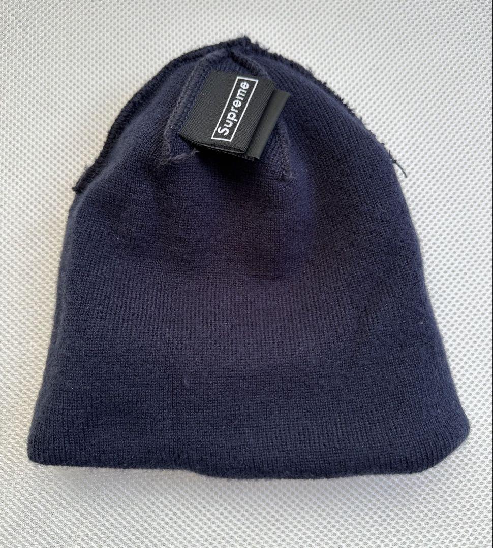 Supreme NEW ERA シュプリーム ニット帽 ダークブルー ネイビー
