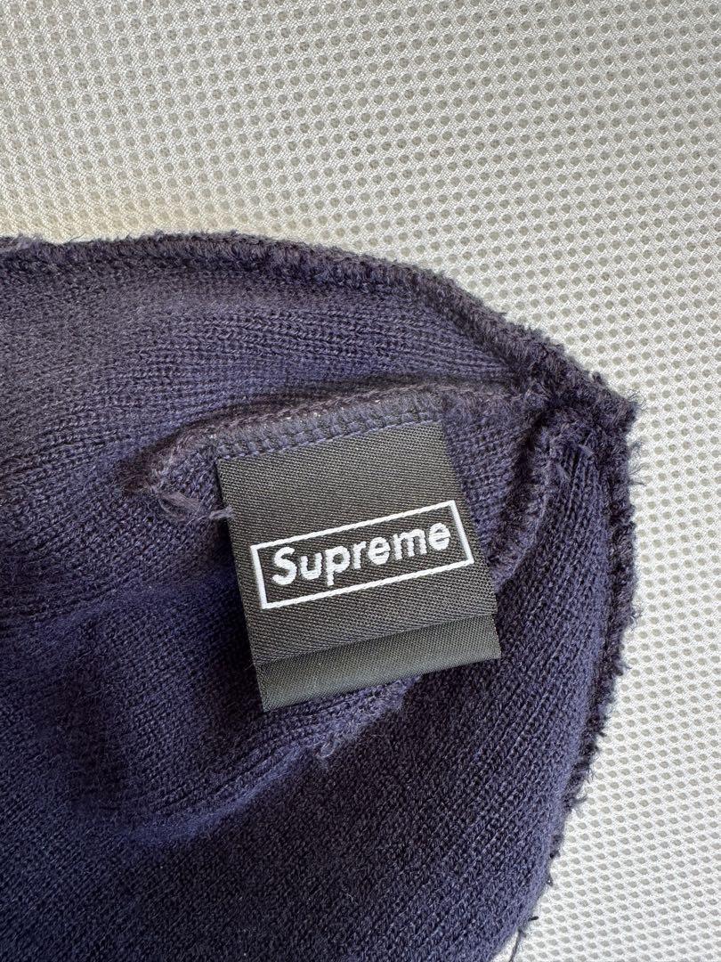 Supreme NEW ERA シュプリーム ニット帽 ダークブルー ネイビー