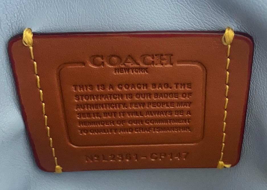 新品未使用 COACH クロスボディ チェーンバッグ