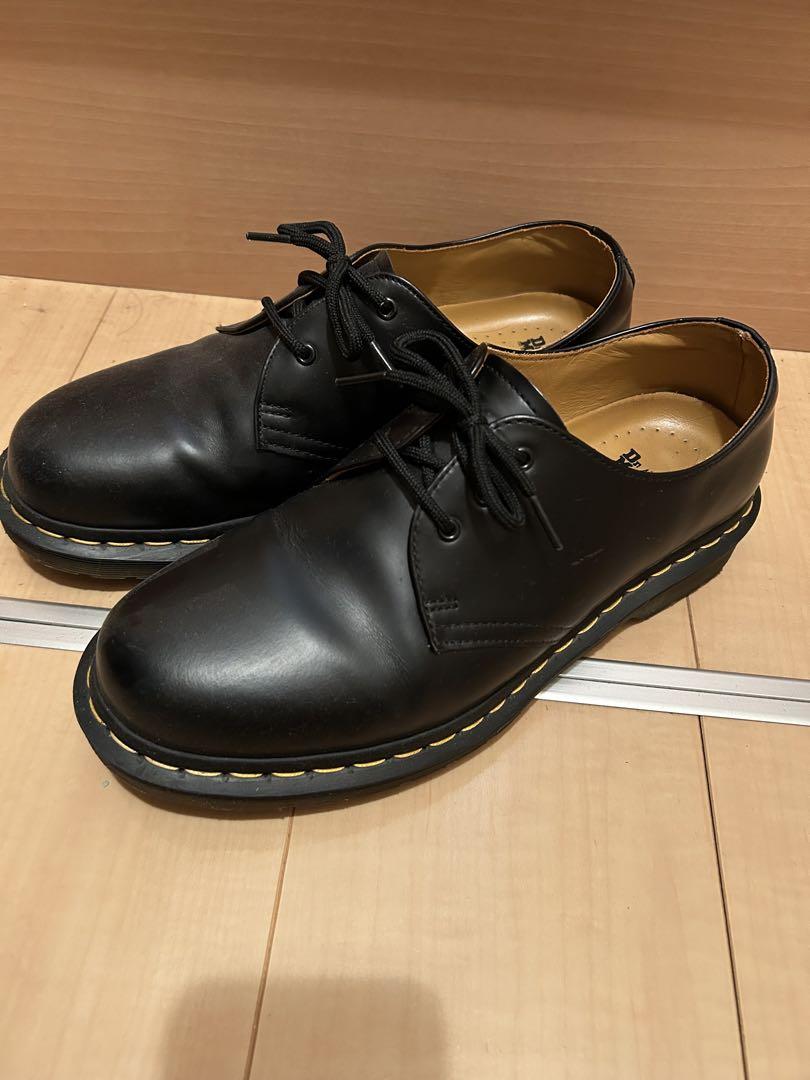 Dr.Martens ドクターマーチン 3ホール ブラック UK7 - 靴新着