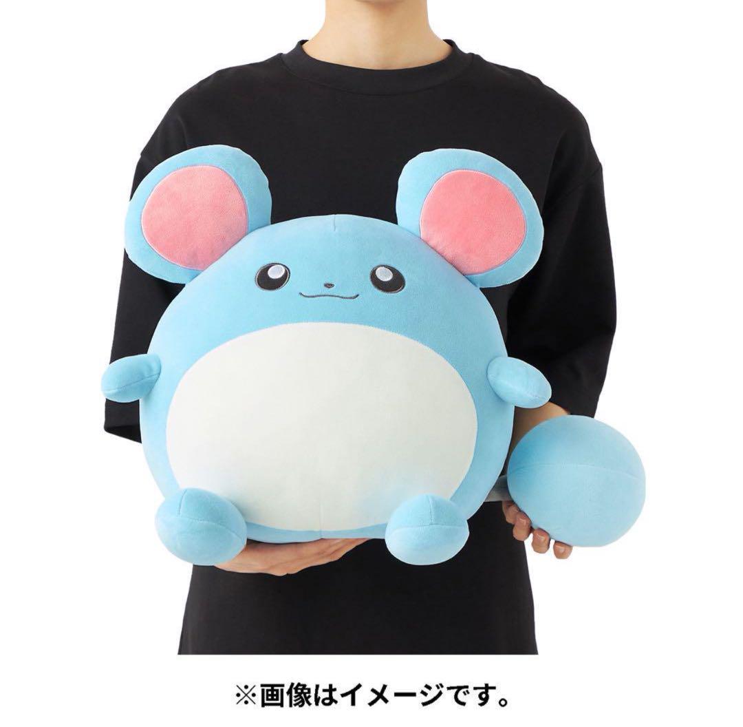 ポケモンセンター もっちりっち ぬいぐるみ マリル ポケモン もっちり