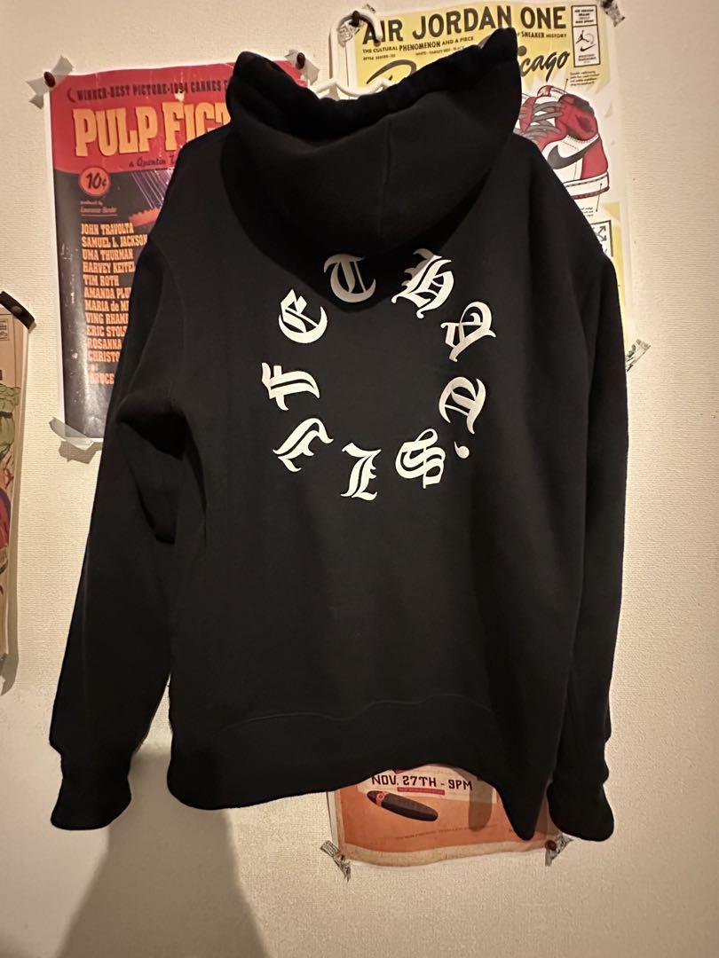 thats life(ザッツライフ)ジップパーカー黒 サイズL - トップス