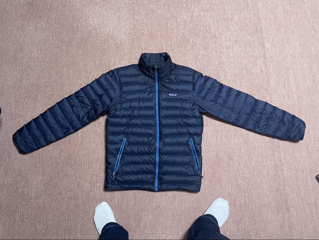 Patagonia ダウンジャケット 紺 patagonia ダウンジャケット S ネイビー - ジャケット・アウター