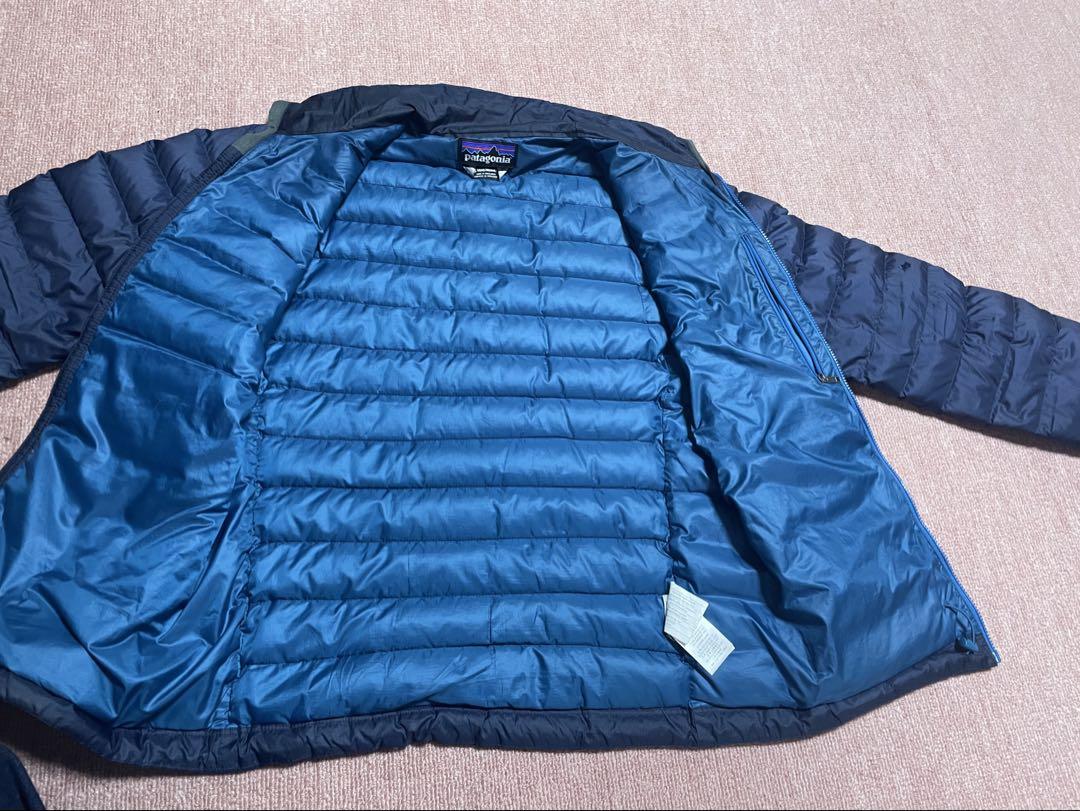 Patagonia ダウンジャケット 紺 patagonia ダウンジャケット S ネイビー - ジャケット・アウター