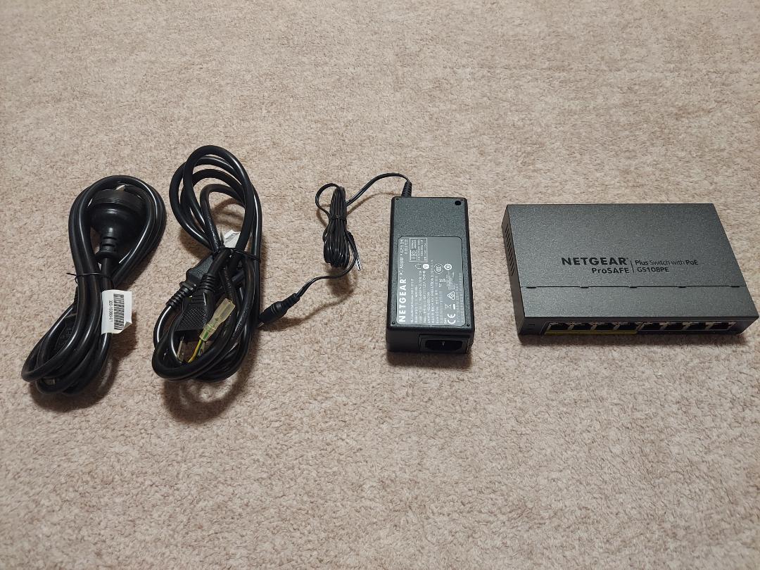 NETGEAR GS108PE-300JPS スイッチングハブ ネットギア