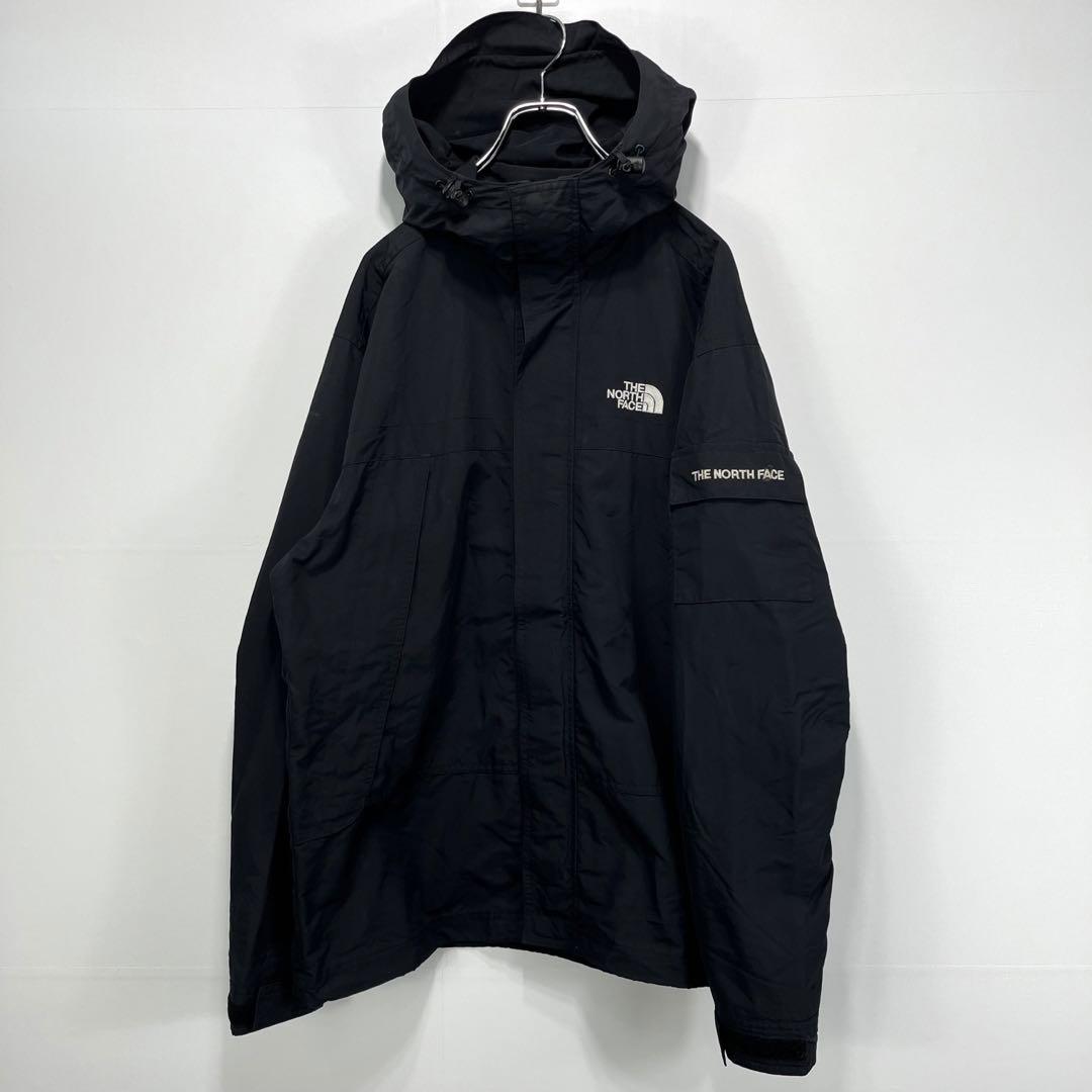 新品ザノースフェイスマウンパーカー刺繍ロゴHYVENT NORTHFACE☆ノースフェイス ハイベント 刺繍ロゴ マウンテン