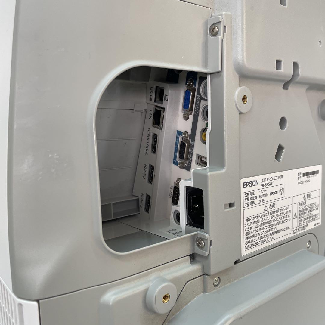 EPSON 超単焦点　プロジェクター EB-685WT 美品　ランプ時間815