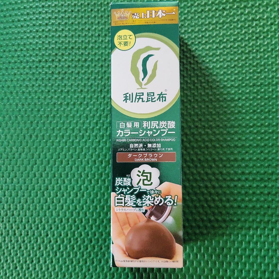 自然派clubサスティ 白髪用 利尻炭酸カラーシャンプー ダークブラウン