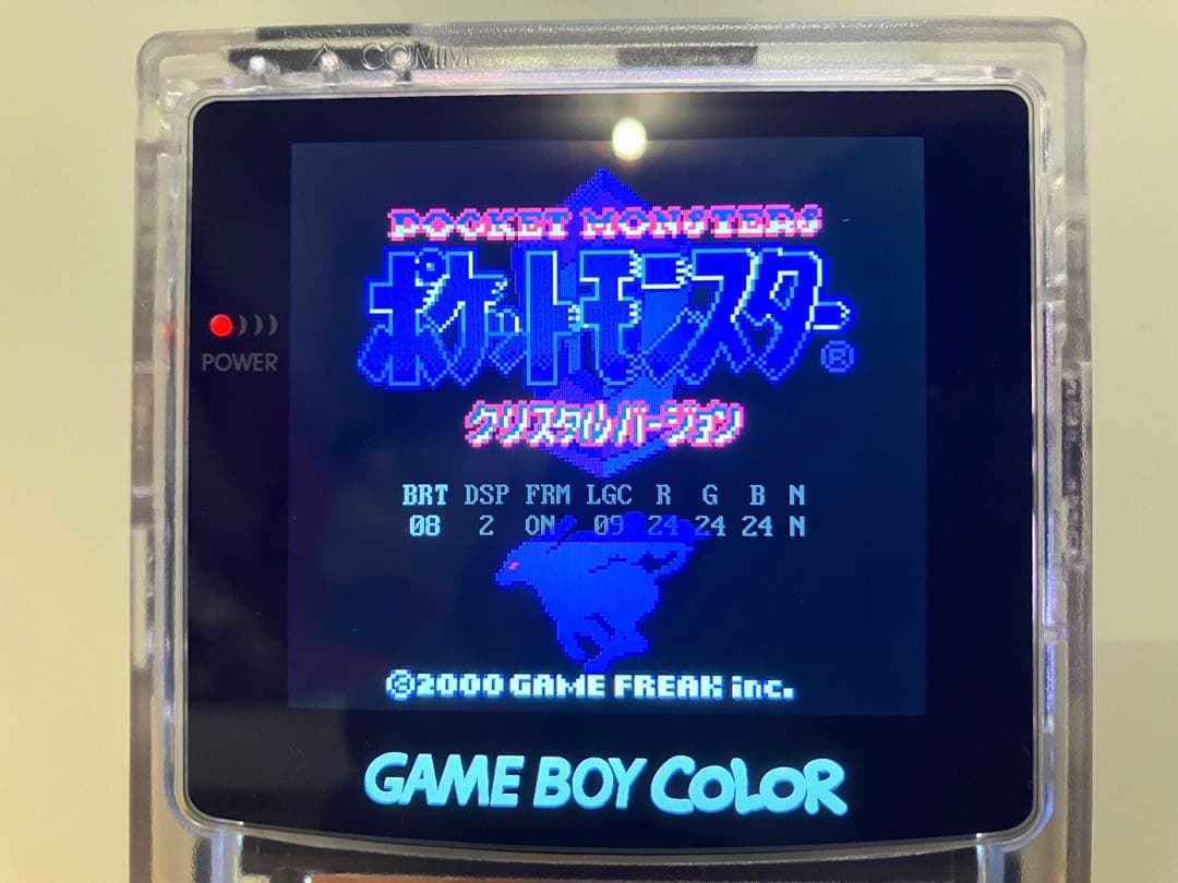 ゲームボーイカラー ips液晶カスタム 2.6インチ スケルトン ゲームボーイカラー ips液晶カスタム 2.6インチ スケルトン