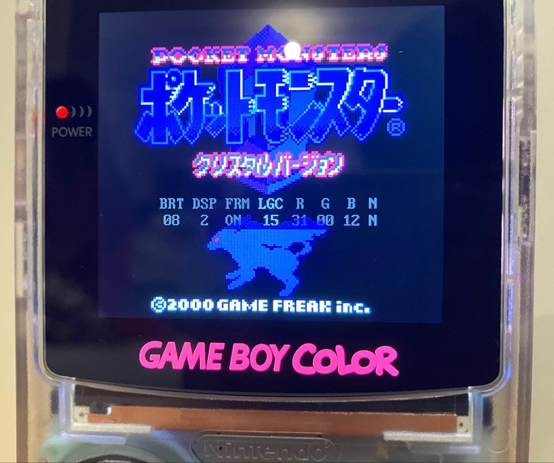 ゲームボーイカラー ips液晶カスタム 2.6インチ スケルトン ゲームボーイカラー ips液晶カスタム 2.6インチ スケルトン