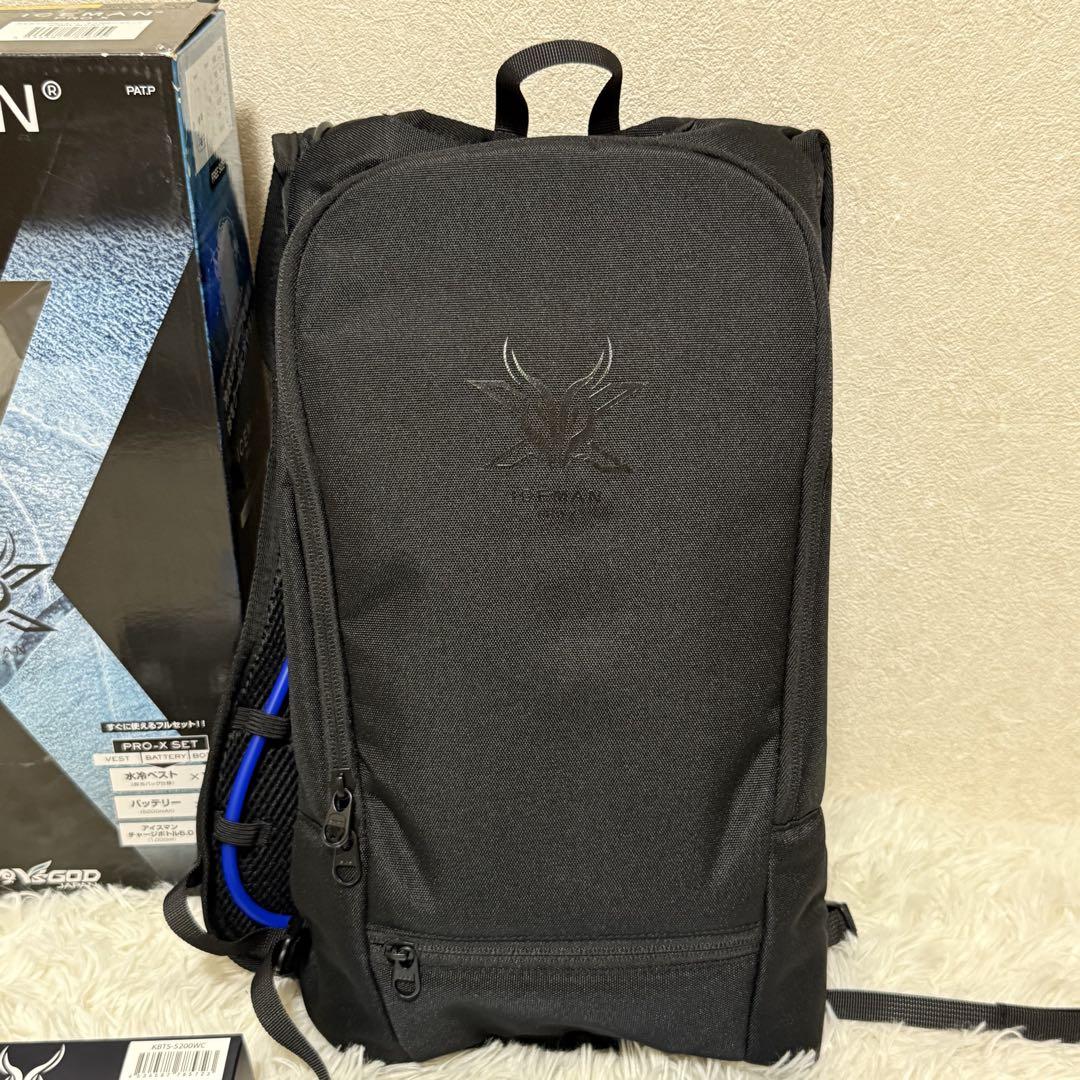 （熱中症対策） ICEMAN PRO X 冷却ベストセット（フルハーネス対応）