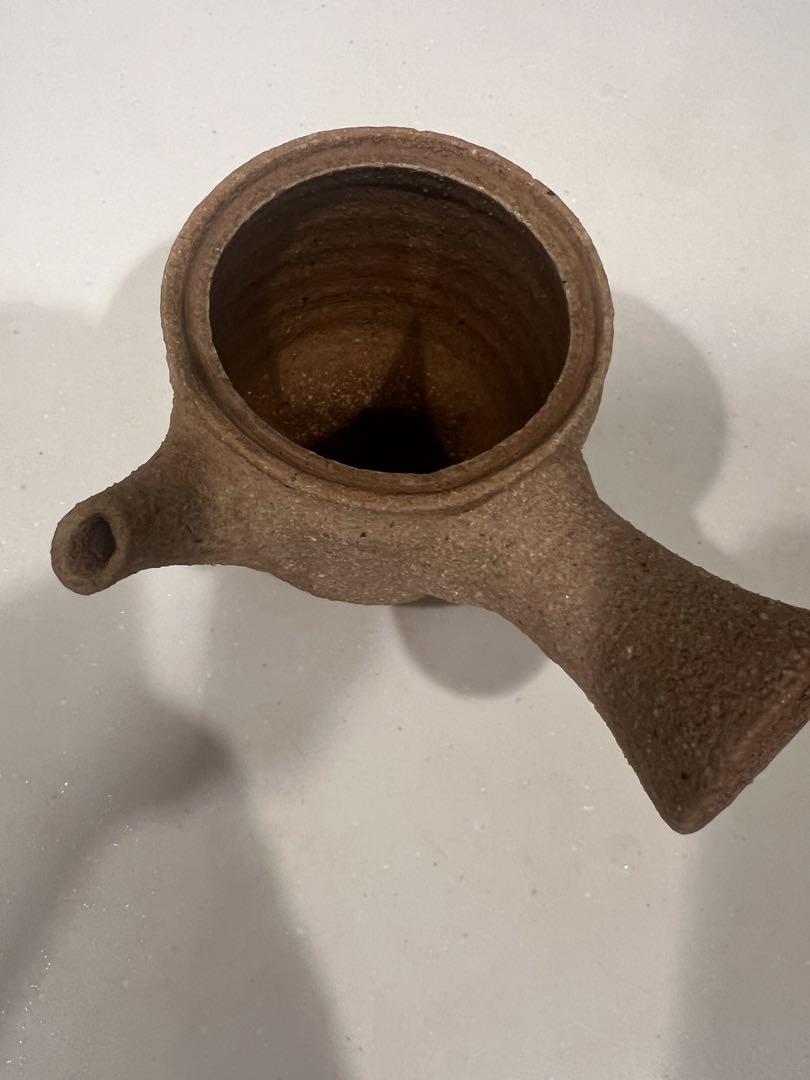 陶器製 茶色 急須