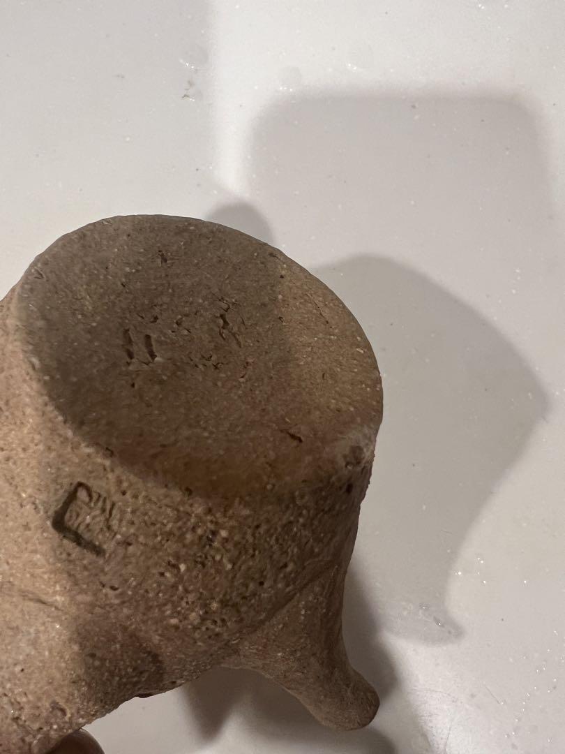 陶器製 茶色 急須