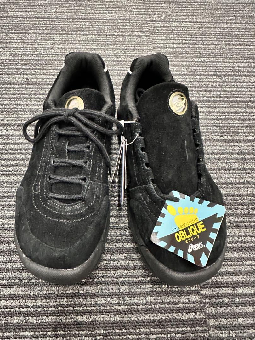 asics ブラック スエード ダイエットシューズ 25cm 未使用品