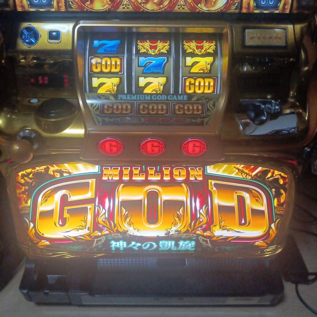 注目のブランド パチスロ実機.MILLION.GOD.神々の凱旋.データカウンター - メルカリ ホビー・楽器・アート