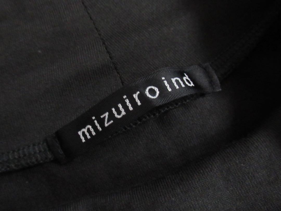 mizuiroind ハイネック オーバーサイズ カットソー  プルオーバー