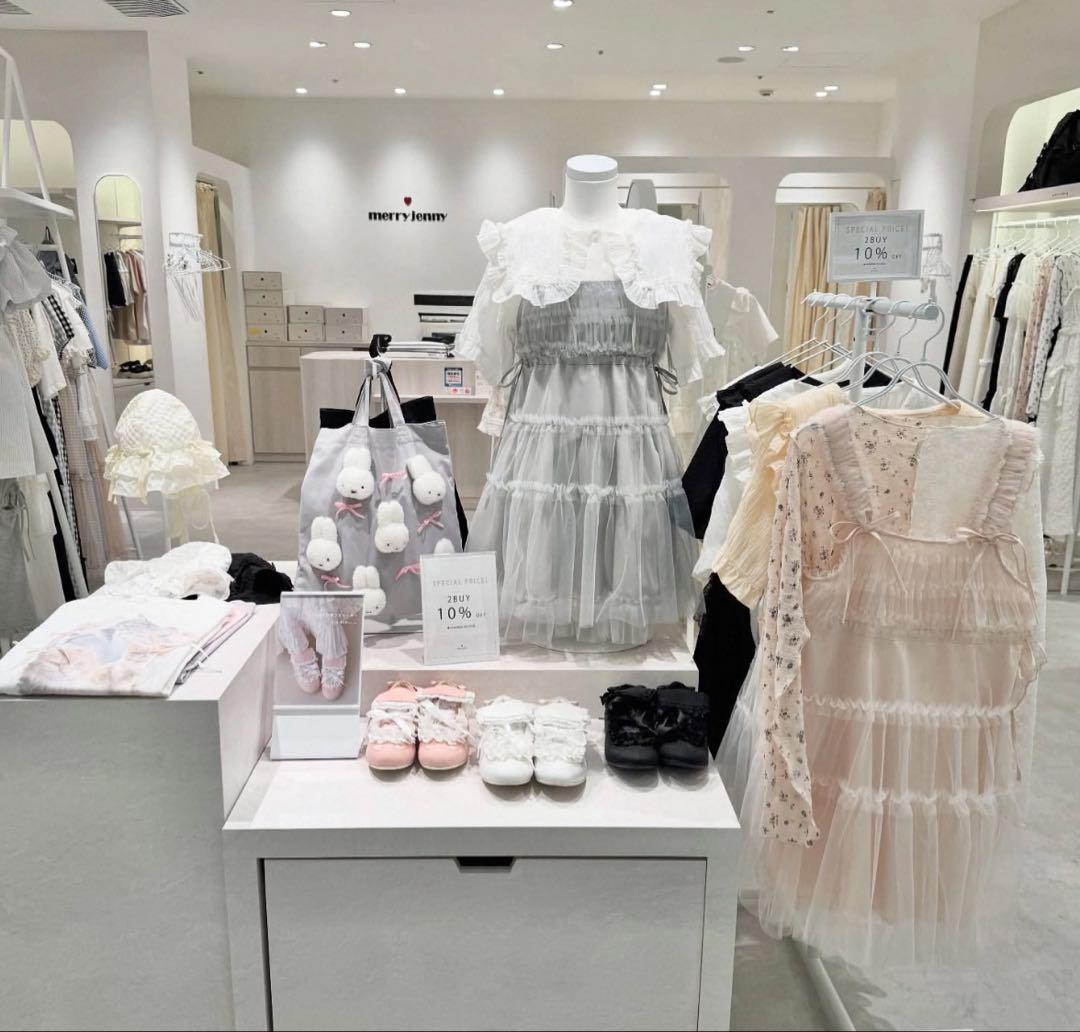 merry jenny miffy 渋谷109限定 リボンもこもこミッフィトート