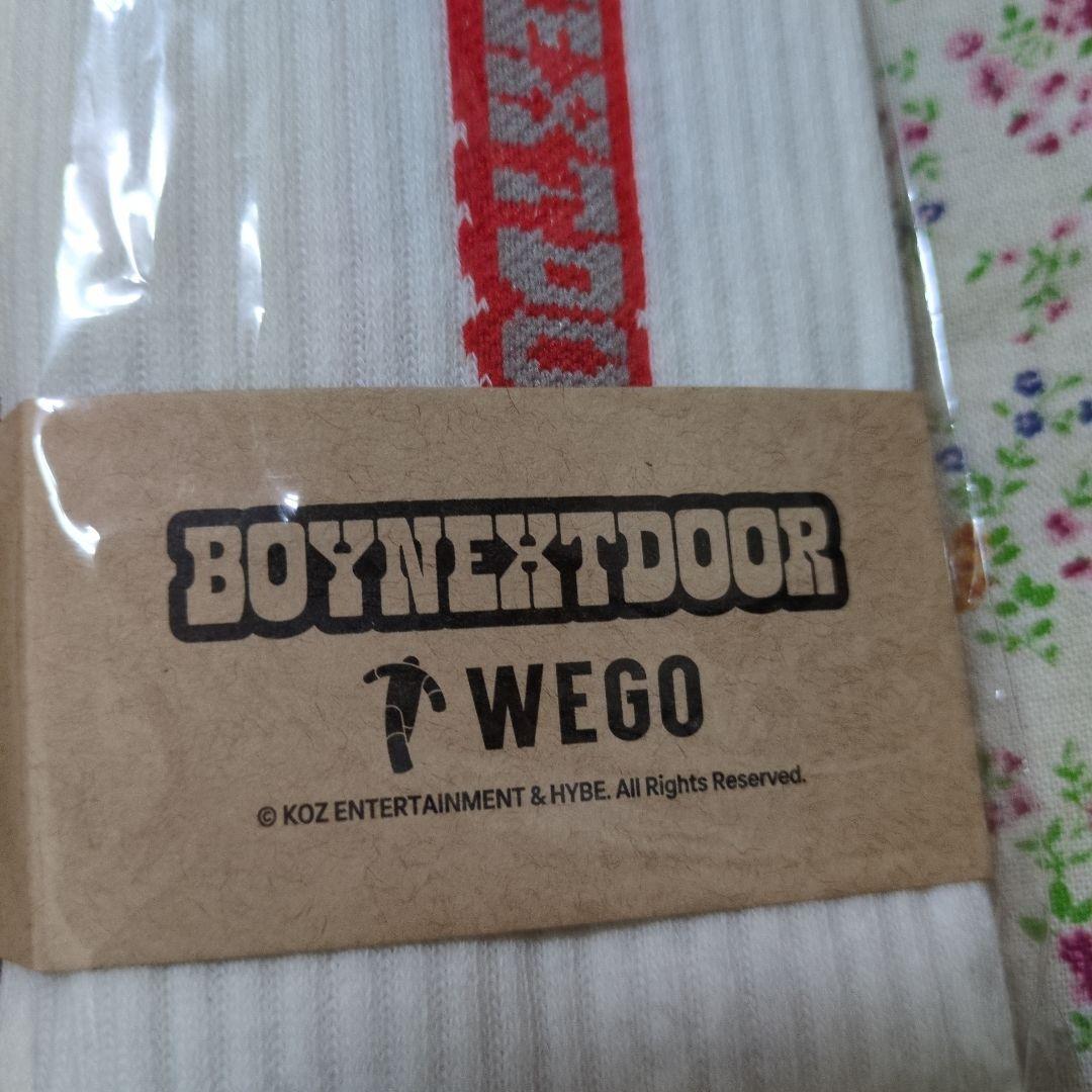 BOYNEXTDOOR WEGO コラボ ソックス 靴下 ボネクド ボイネク