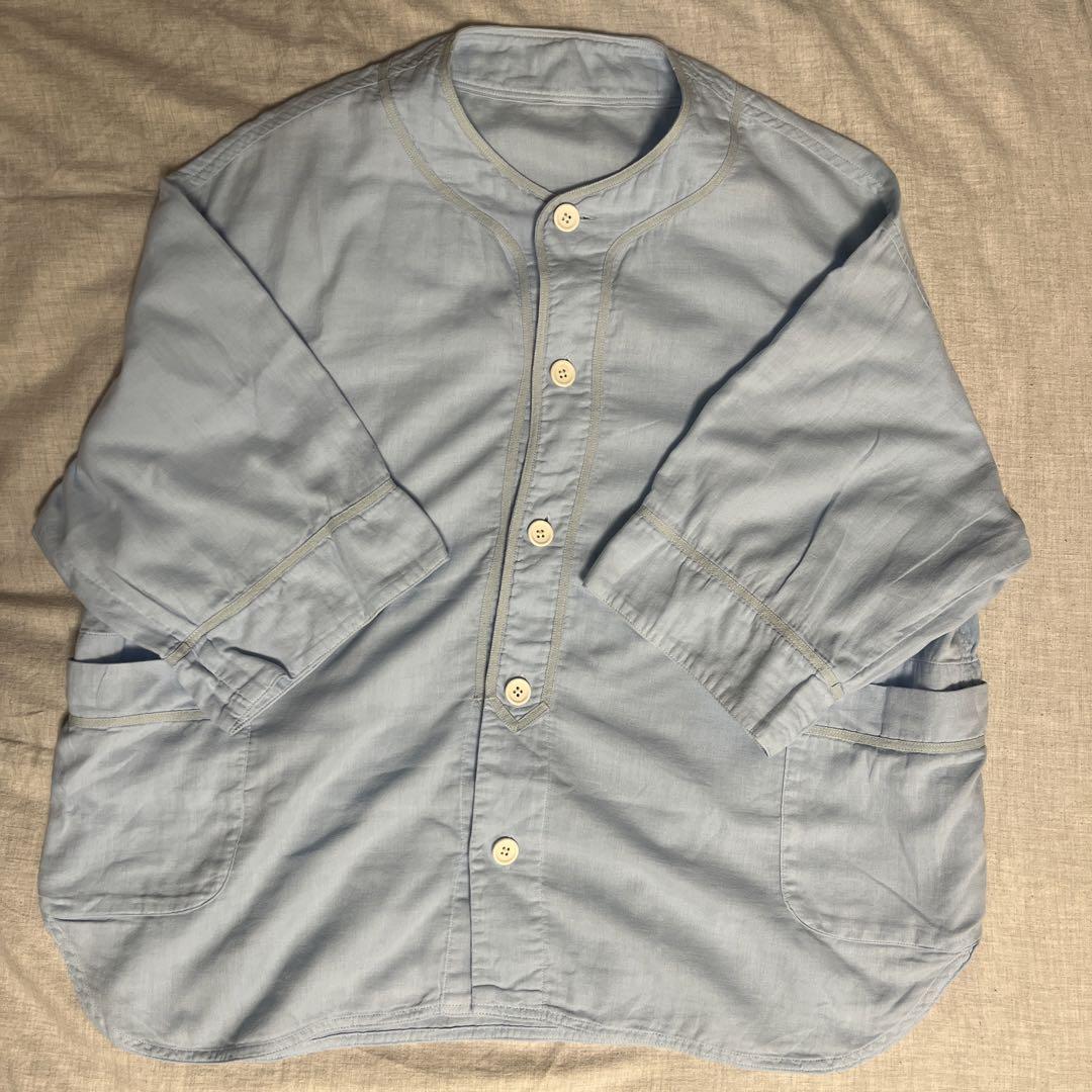 Porter classic ベースボールシャツ ブルー S 画像2