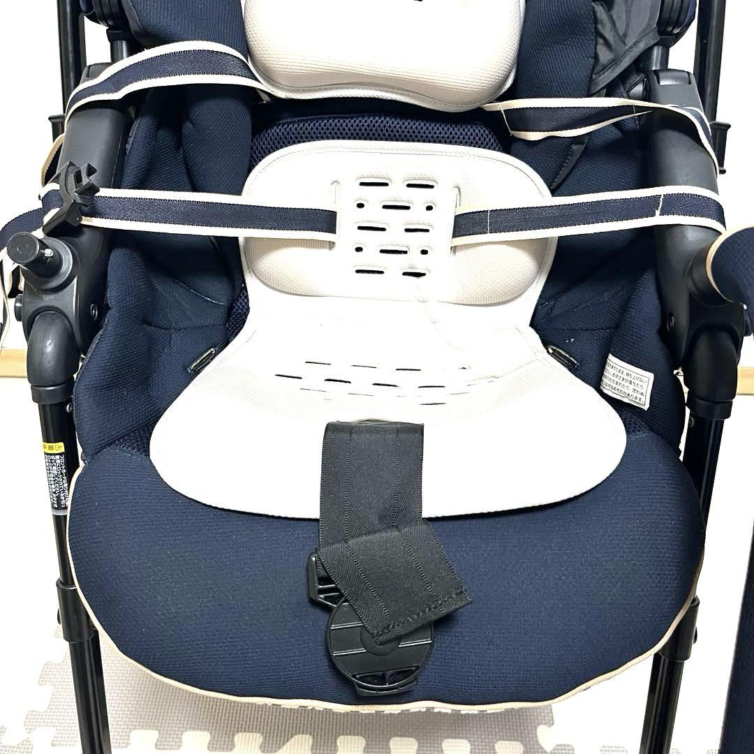 【美品】combi メチャカル オート4キャス エッグショック コンビ