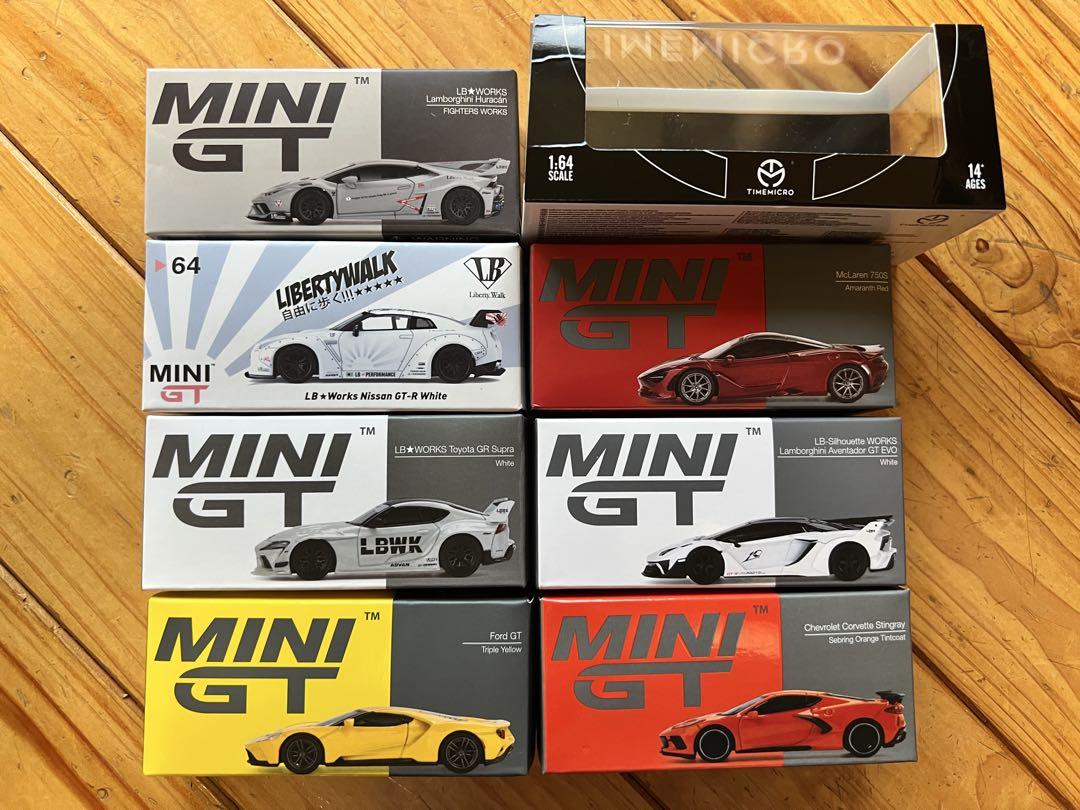 最終値下　ミニカー　MINIGT ８台セット ミニカー MINIGT 8台セットΩ