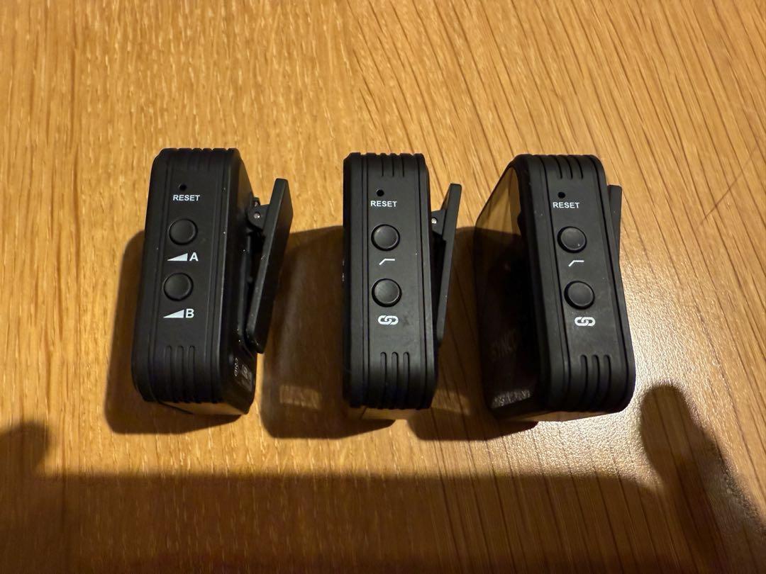 中古)SYNCO G2A2ワイヤレスマイクセット 3個 ケース付き