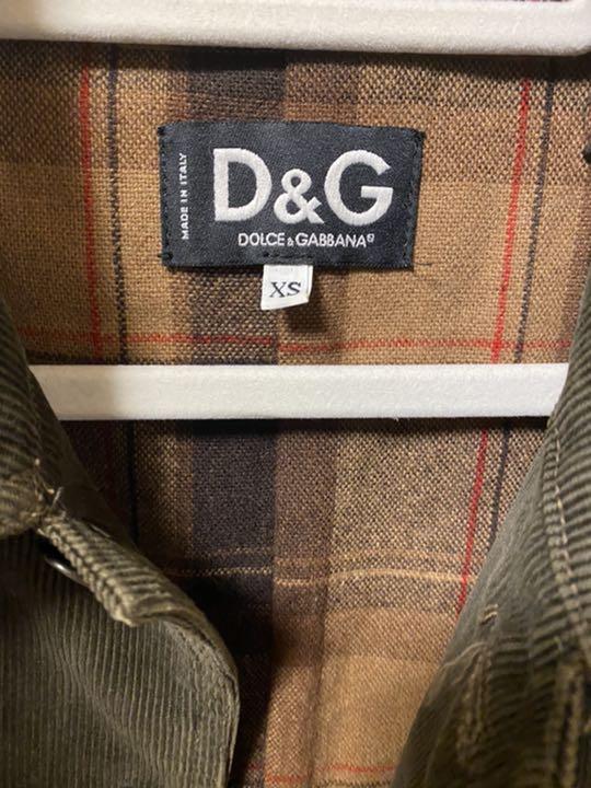 D&G コーデュロイジャケットブラウン DOLCE&GABBANA