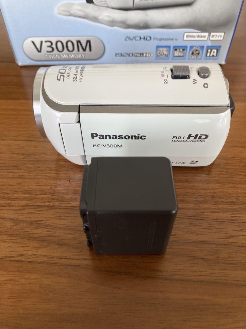 ビデオカメラ Panasonic HC-V300M-W