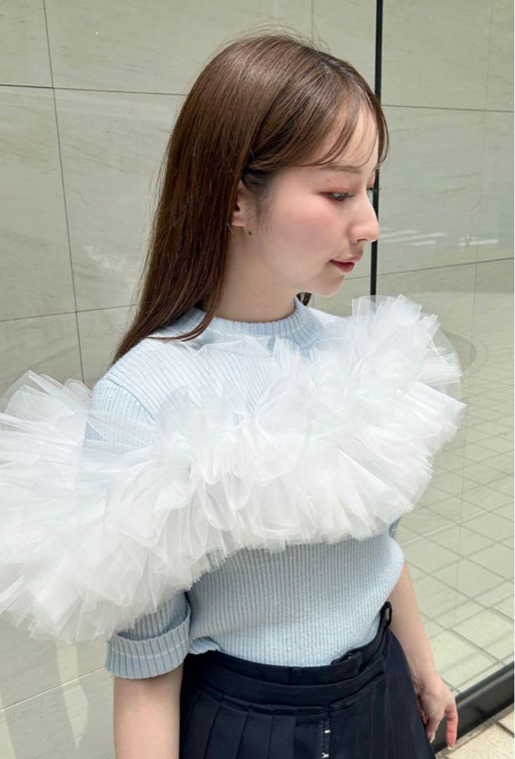 Bibiy. GISELLE TULLE KNITニット新品