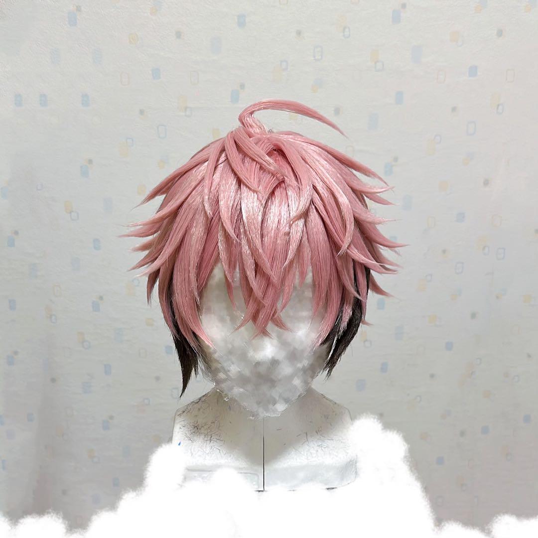 にじさんじ　赤城ウェン　コスプレ　ウィッグ　カットセット済み