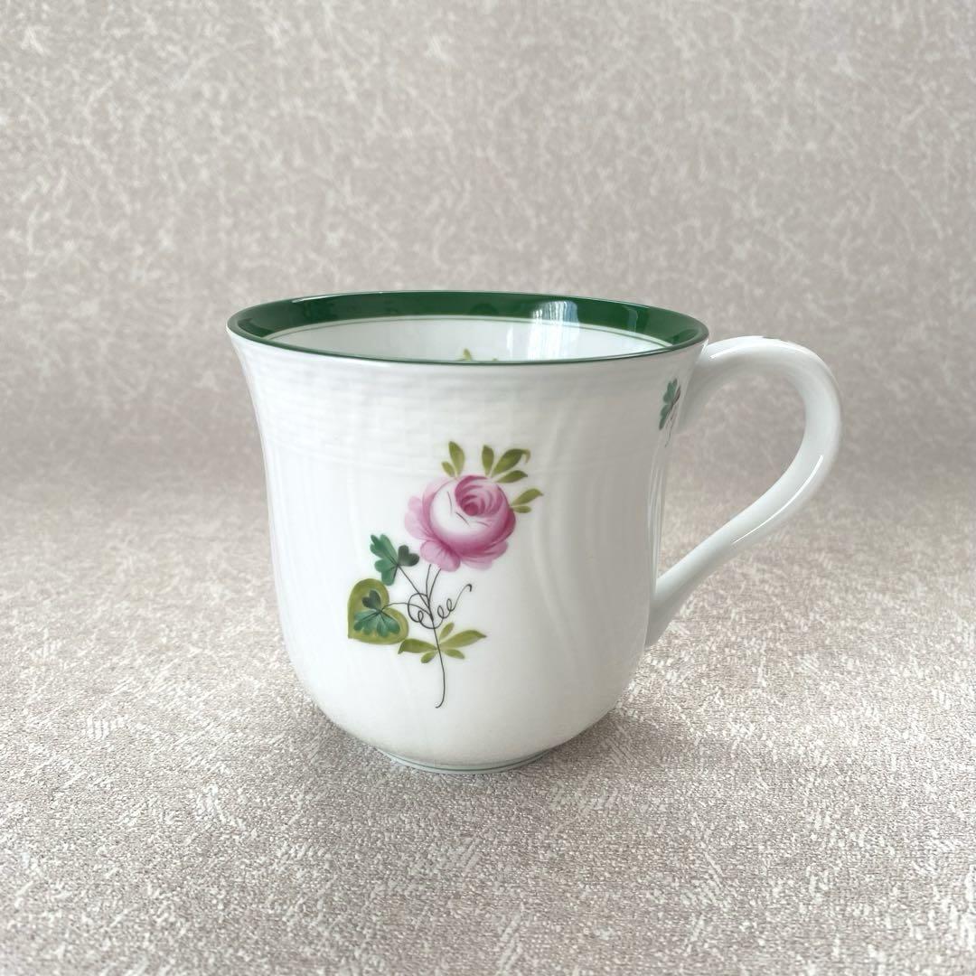 HEREND ヘレンド　ウィーンの薔薇 デザートプレート＆マグカップ