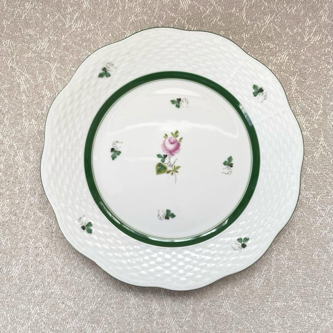 HEREND ヘレンド　ウィーンの薔薇 デザートプレート＆マグカップ