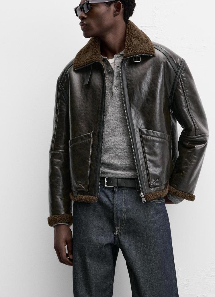 新品★ZARA ダブルフェイス フェイクレザージャケット 新品★ZARA ダブルフェイス フェイクレザージャケット