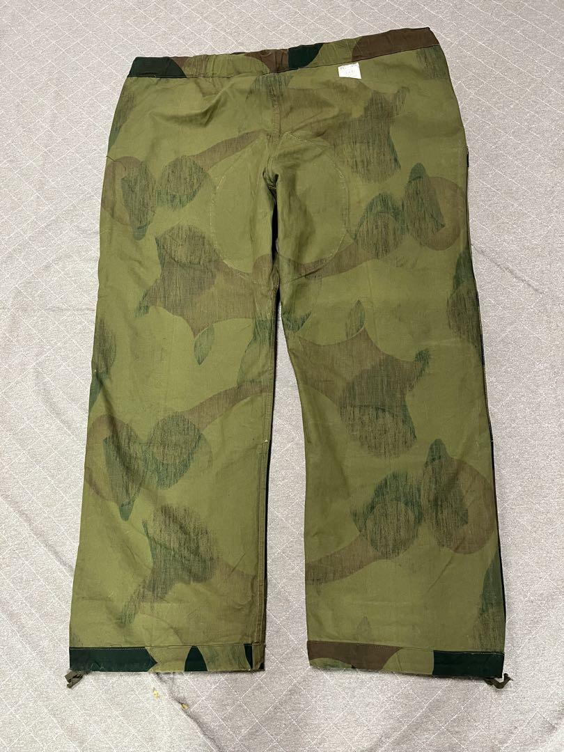 未使用　ベルギー軍　ブラッシュストロークカモ　パンツ　前期1953年製❗️