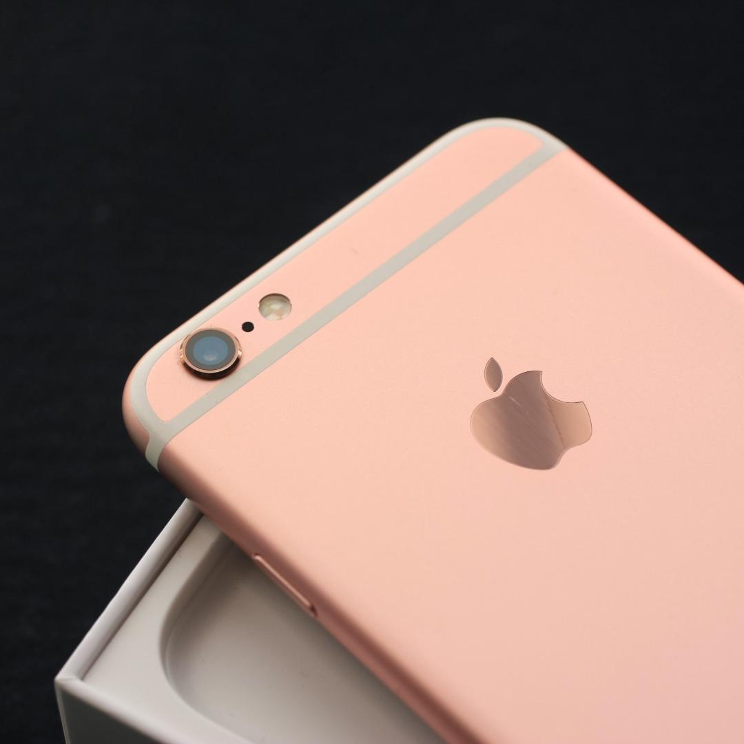 【良品】iPhone6S 32G ピンク アップルケアバッテリー交換品（99％）