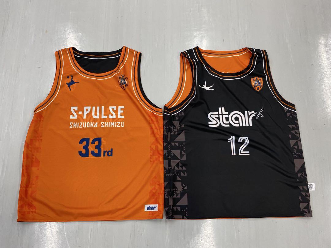 清水エスパルス S-PULSE リバーシブルバスケシャツ 2枚セット