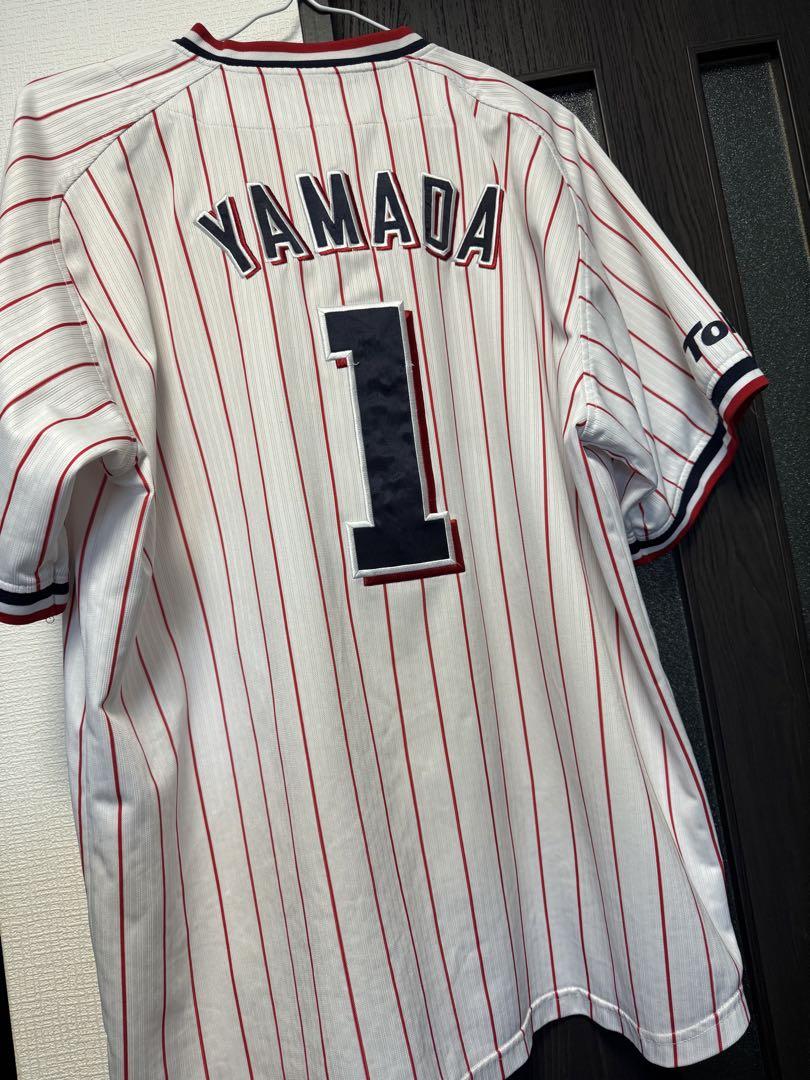 ヤクルト 山田哲人選手 ユニフォーム Lサイズ - メルカリ