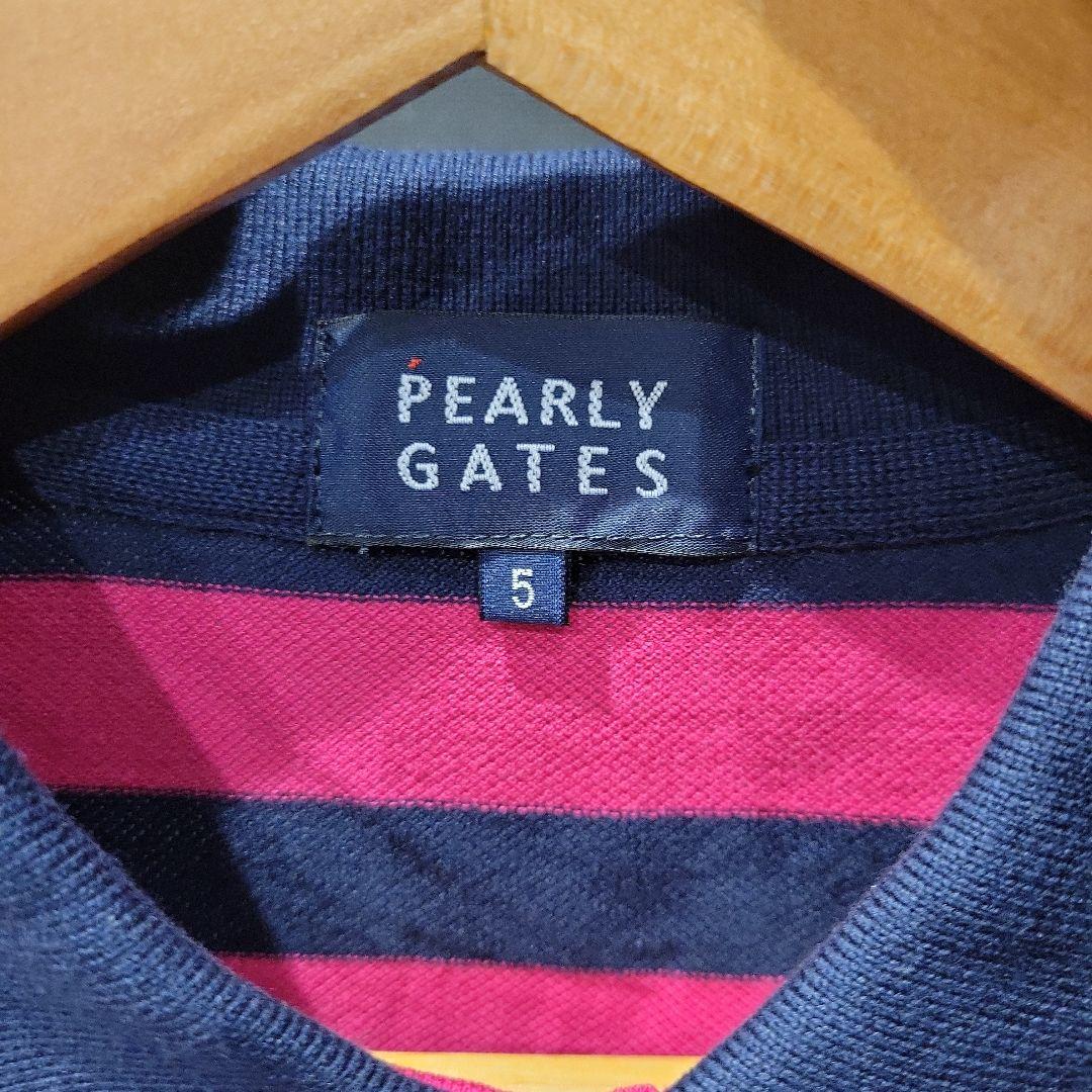 PEARLY GATES パーリーゲイツ ゴルフシャツ サイズ5