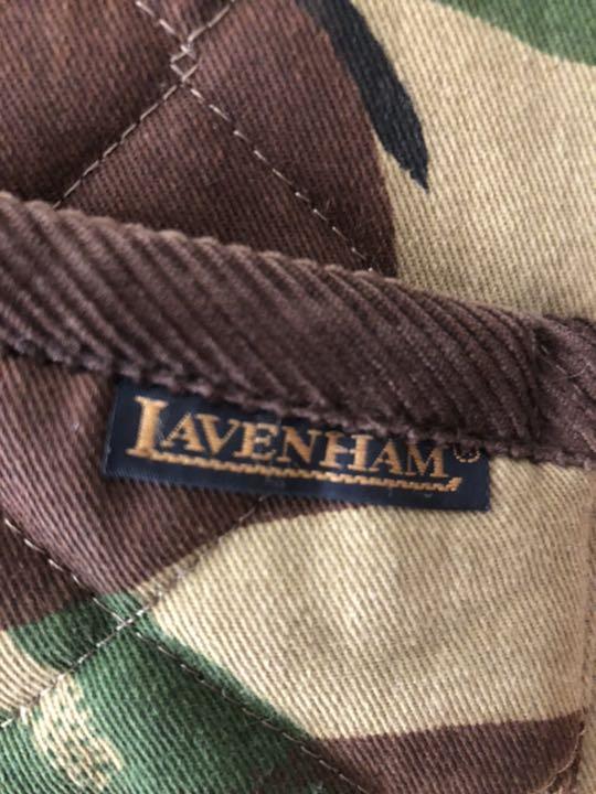 LAVENHAM カモフラ　キルティングジャケット