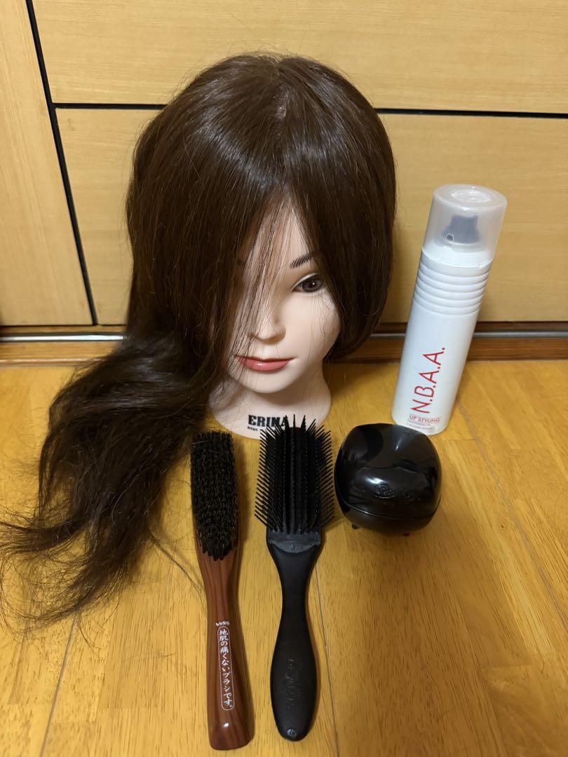 ヘアアレンジアップウィッグ 練習用 セット