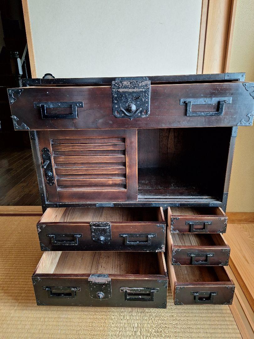 ★最終値下げしております！★骨董　骨董箪笥　時代箪笥　和箪笥　レトロ