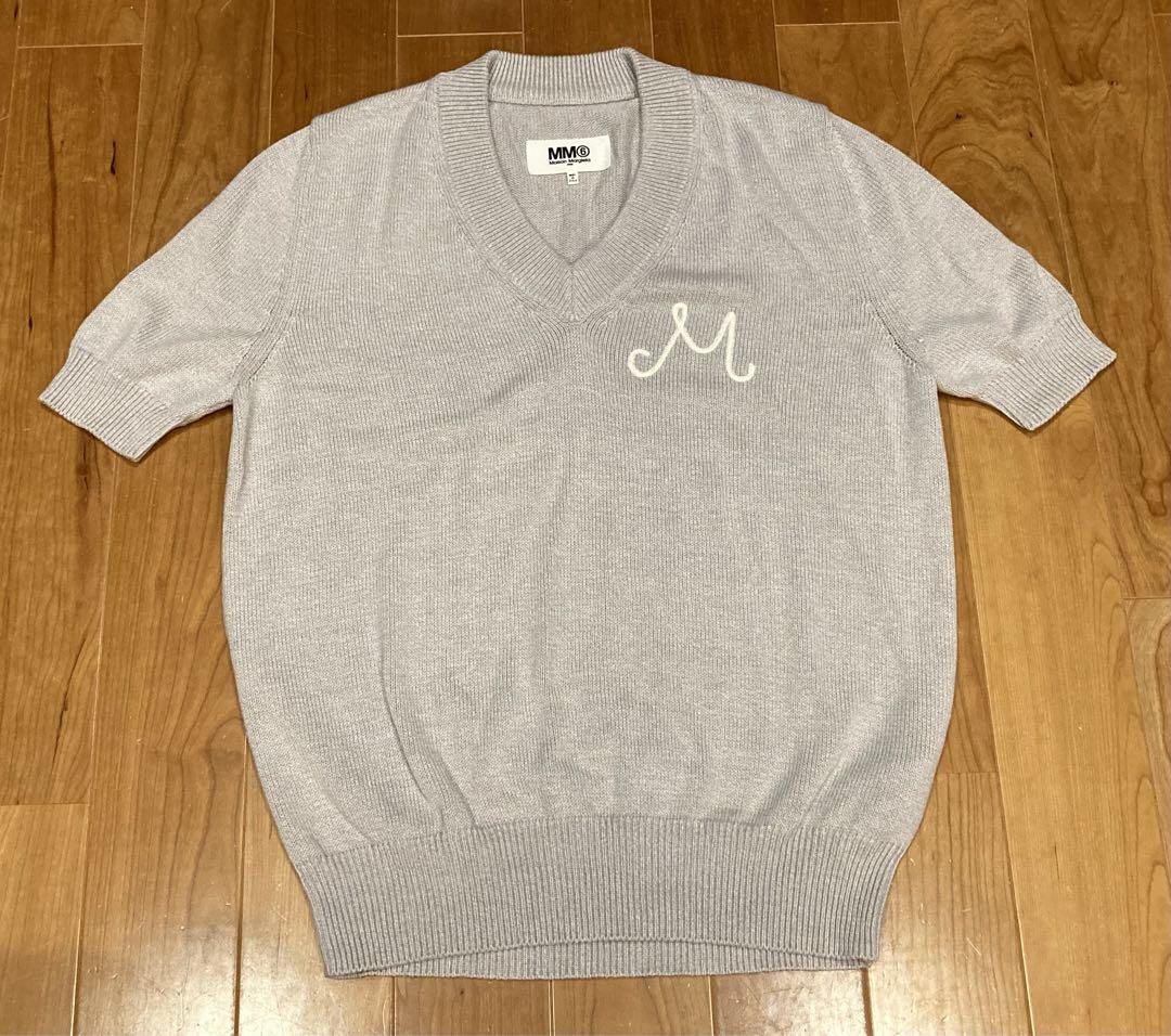 Maison Margiela マルジェラ　MM6 ドルマン　半袖　ニット　L