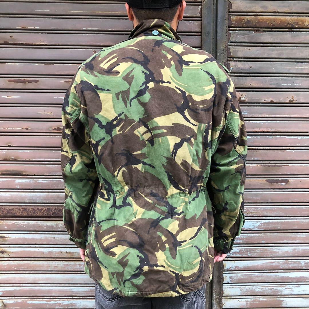 70s 英国 イギリス軍 Blitish Army 実物 DPMカモ 迷彩